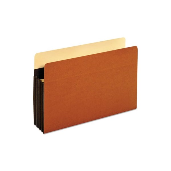 Tops Business Forms Pendaflex, HEAVY-DUTY FILE POCKETS, 3.5in EXPANSION, LEGAL SIZE, REDROPE, 25PK C1526EHD - main